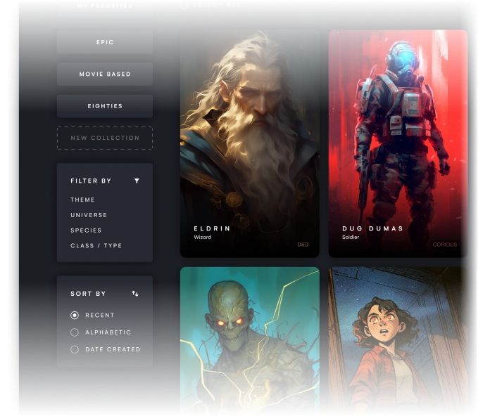 Character Collections